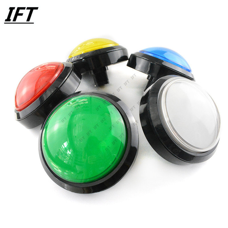 100mm Push Button 5/12V Illumi - Arcade Games And Vending ulasan dan harga
