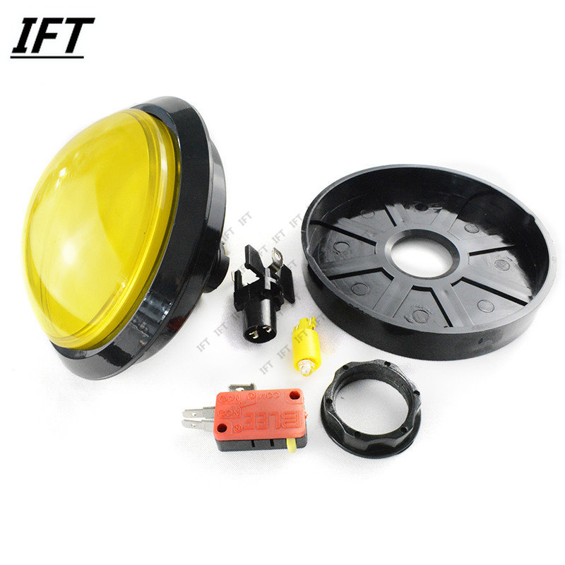 100mm Push Button 5/12V Illumi - Arcade Games And Vending ulasan dan harga